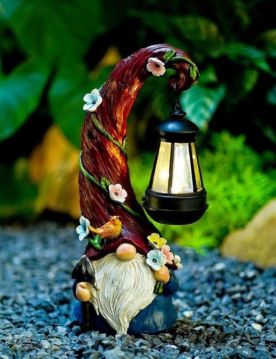 Solar Garden Gnome Light