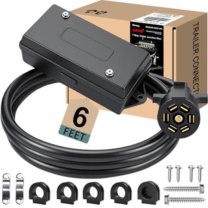 CXTM 7-Way Trailer Wiring Harness Kit