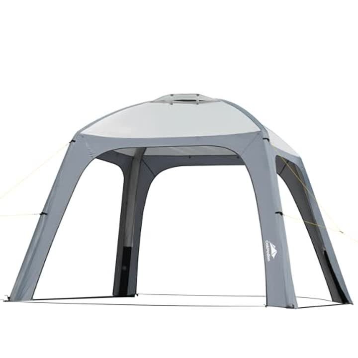 OakPedion Instant Setup Inflatable Air Shelter 10x10ft Canopy Tent for Camping