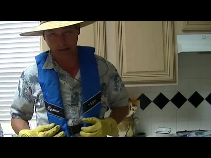 A Most Comfortable Self Inflating Life Vest