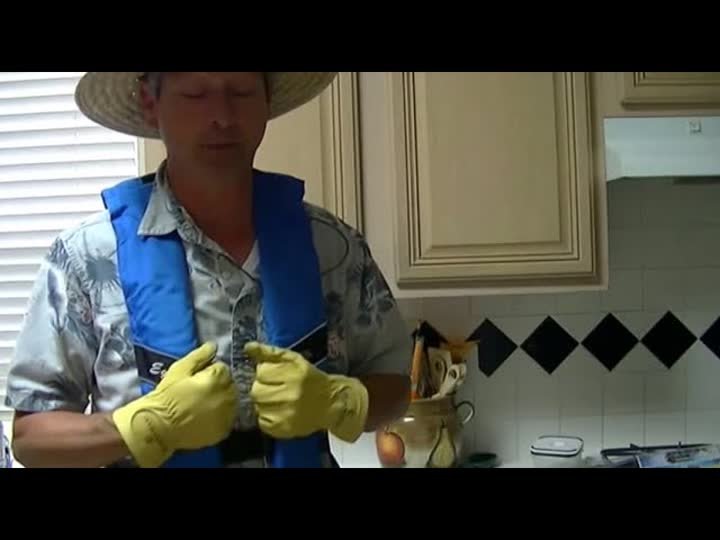 A Most Comfortable Self Inflating Life Vest