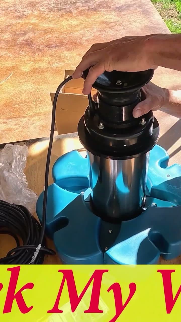 Upgrade Your Pond – Fountain Aerator System! 💧 RELIY Pond Fountain Aerator