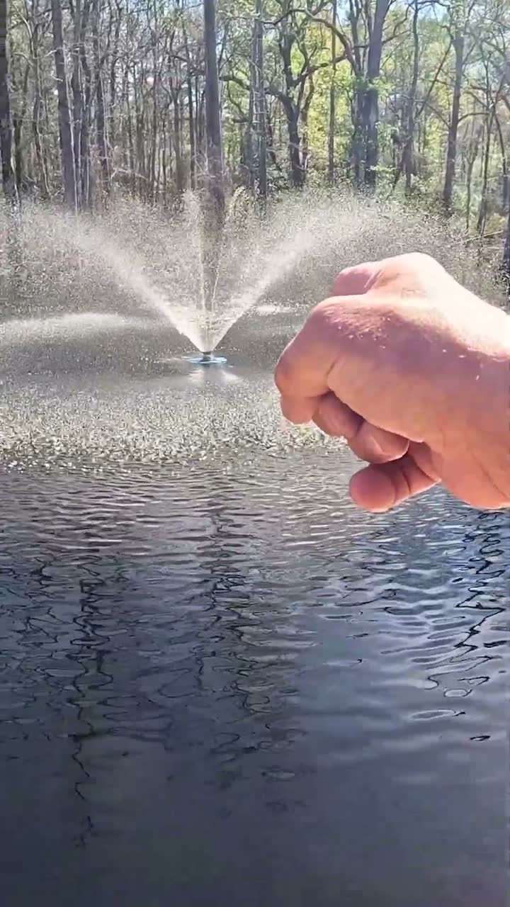Upgrade Your Pond – Fountain Aerator System! 💧 RELIY Pond Fountain Aerator