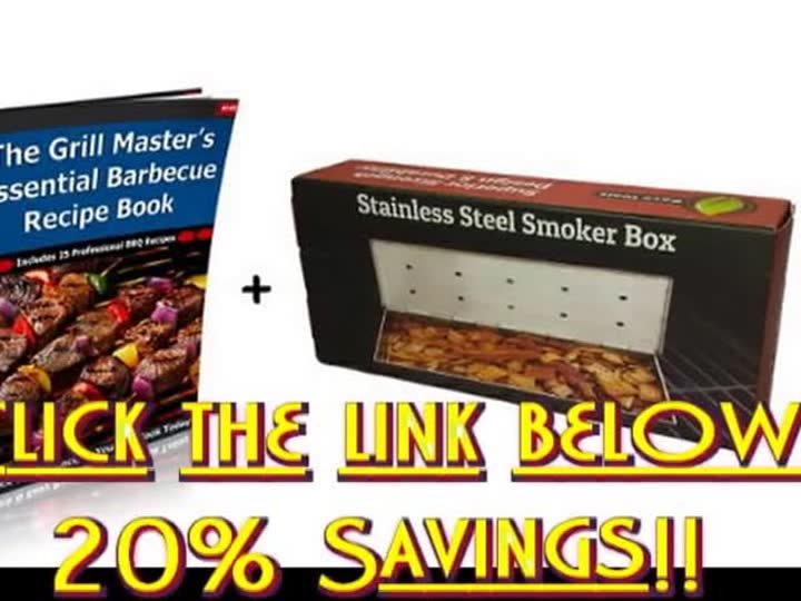 Cave Tools Stainless Smoker Box Ideal For A Smoky Flavor From Your Gas Grill