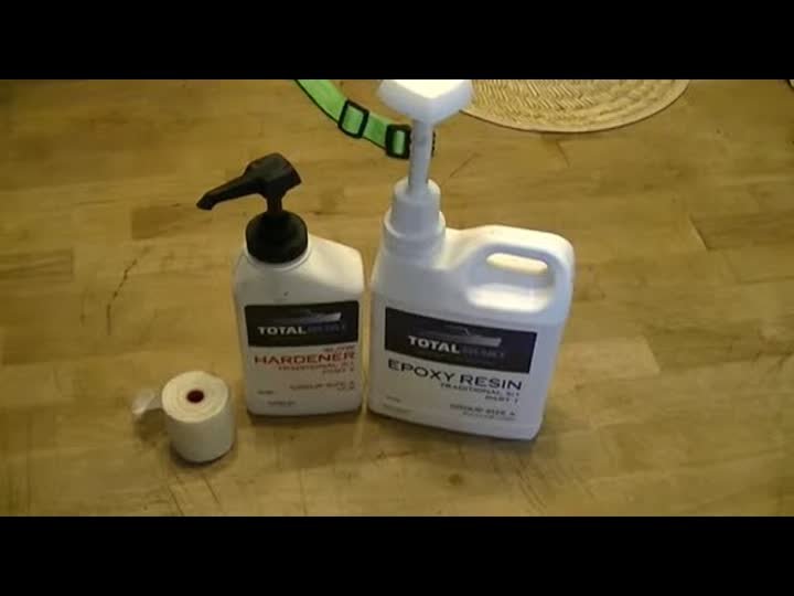 Total Boat 2 Part Epoxy Kit For Taping and Sealing Your Boat Hull