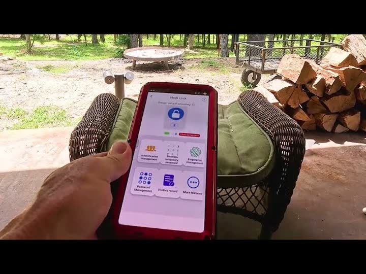 Heavy Duty Smart Padlock with Key